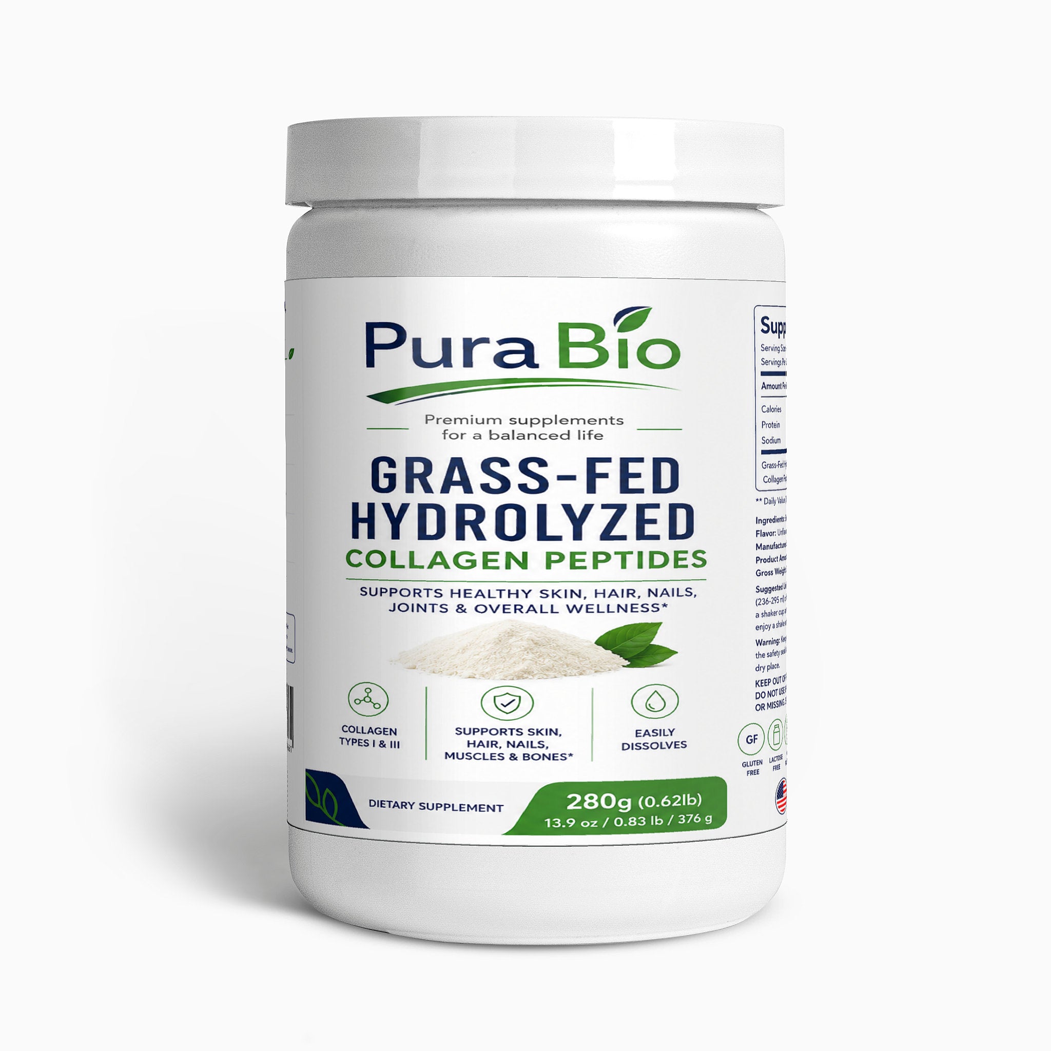 Grass-Fed Hydrolyzed Collagen Peptides