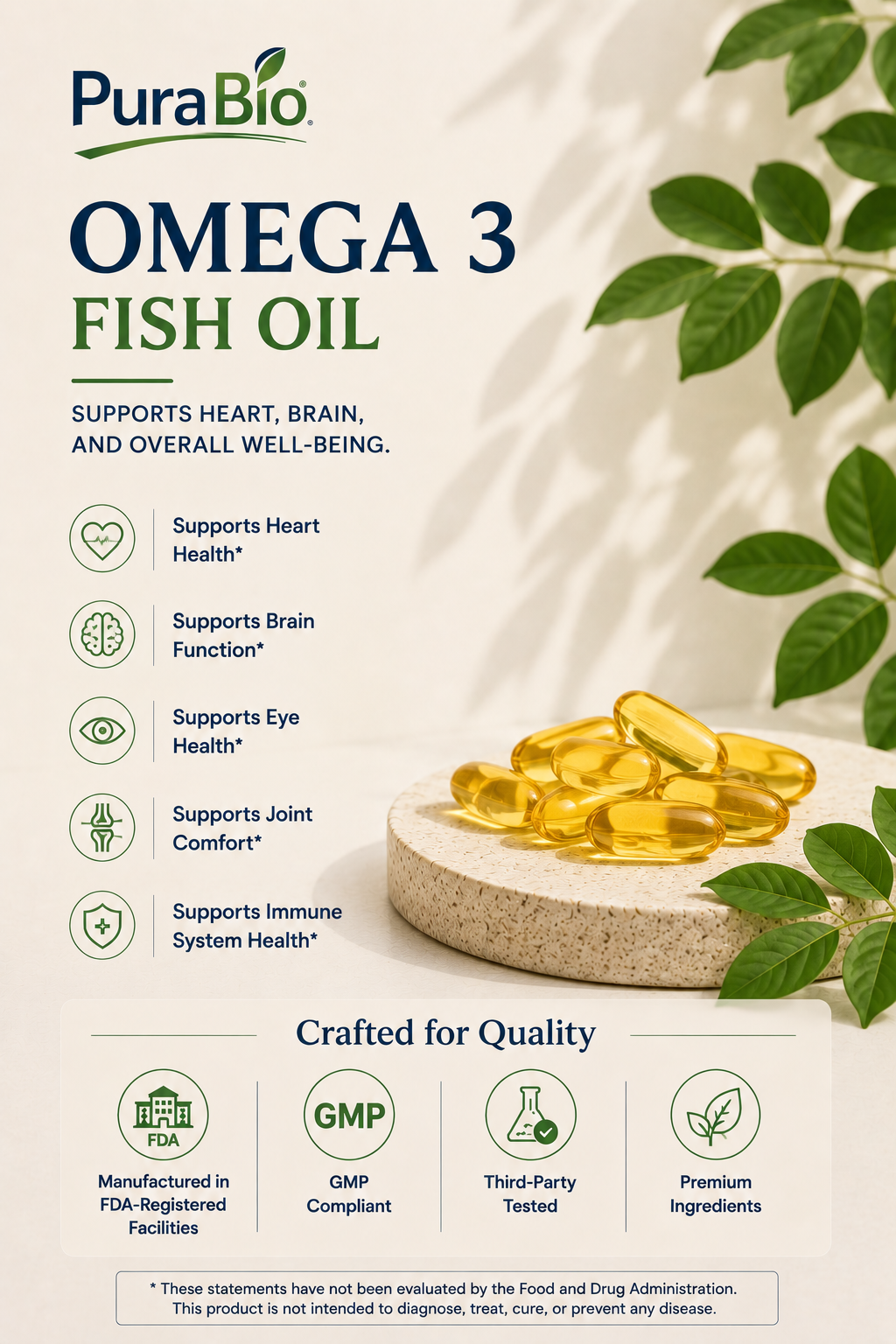 Omega-3 EPA 180mg + DHA 120mg