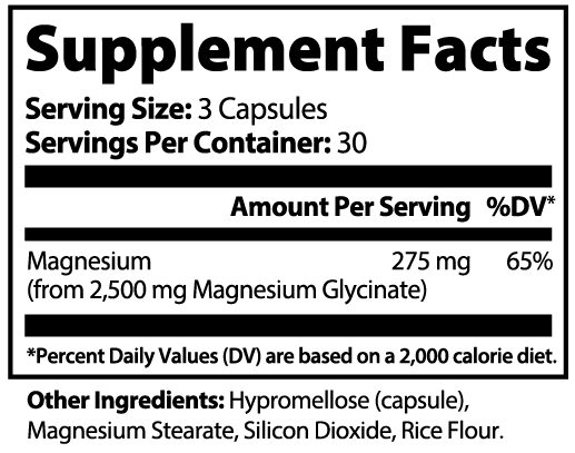 Magnesium Glycinate — Sleep & Recovery Support